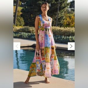 The Piper Bandeau Cutout Maxi Dress: Anisa Makhoul Edition